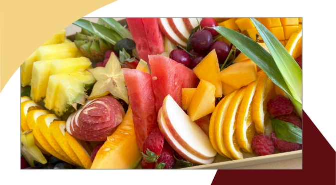 Plateau de fruits pour prestation traiteur